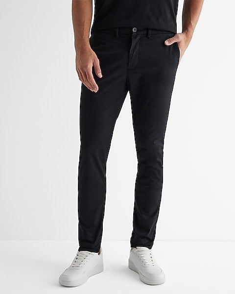 Super Skinny Hyper Stretch Cotton Chino- Front View - AceCart