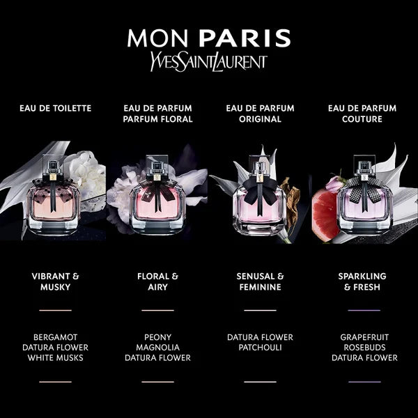 Yves Saint Laurent Mon Paris Eau de Parfum Spray 50ml