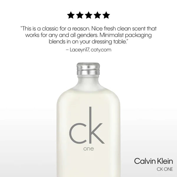 Calvin Klein CK One Eau de Toilette 100ml