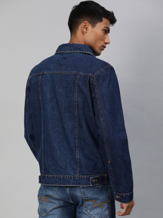 Dark Wash Men's Denim Jacket