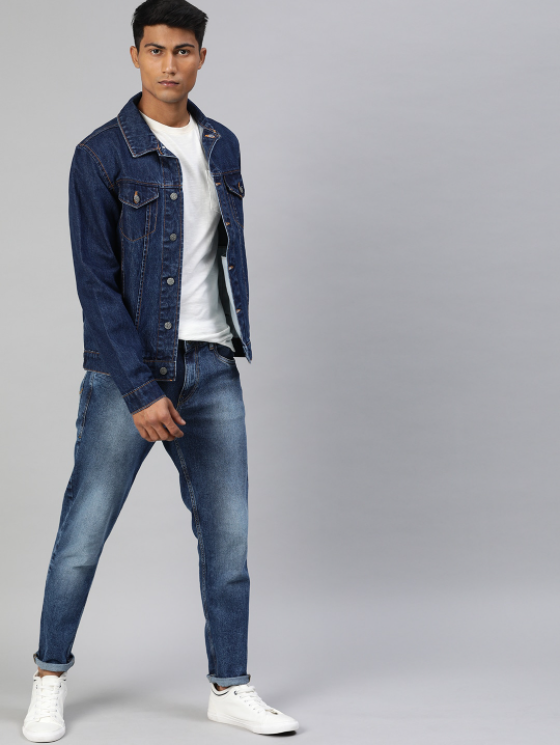 Dark Wash Men's Denim Jacket
