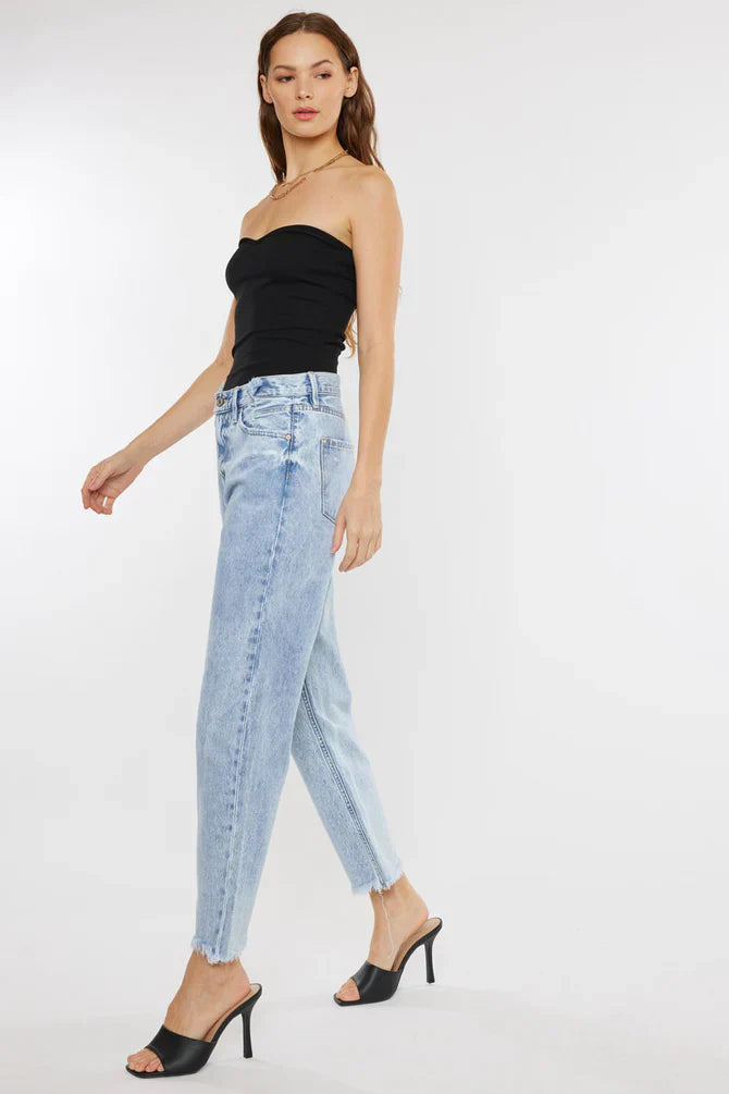 Mar High Rise Straight Leg Jeans