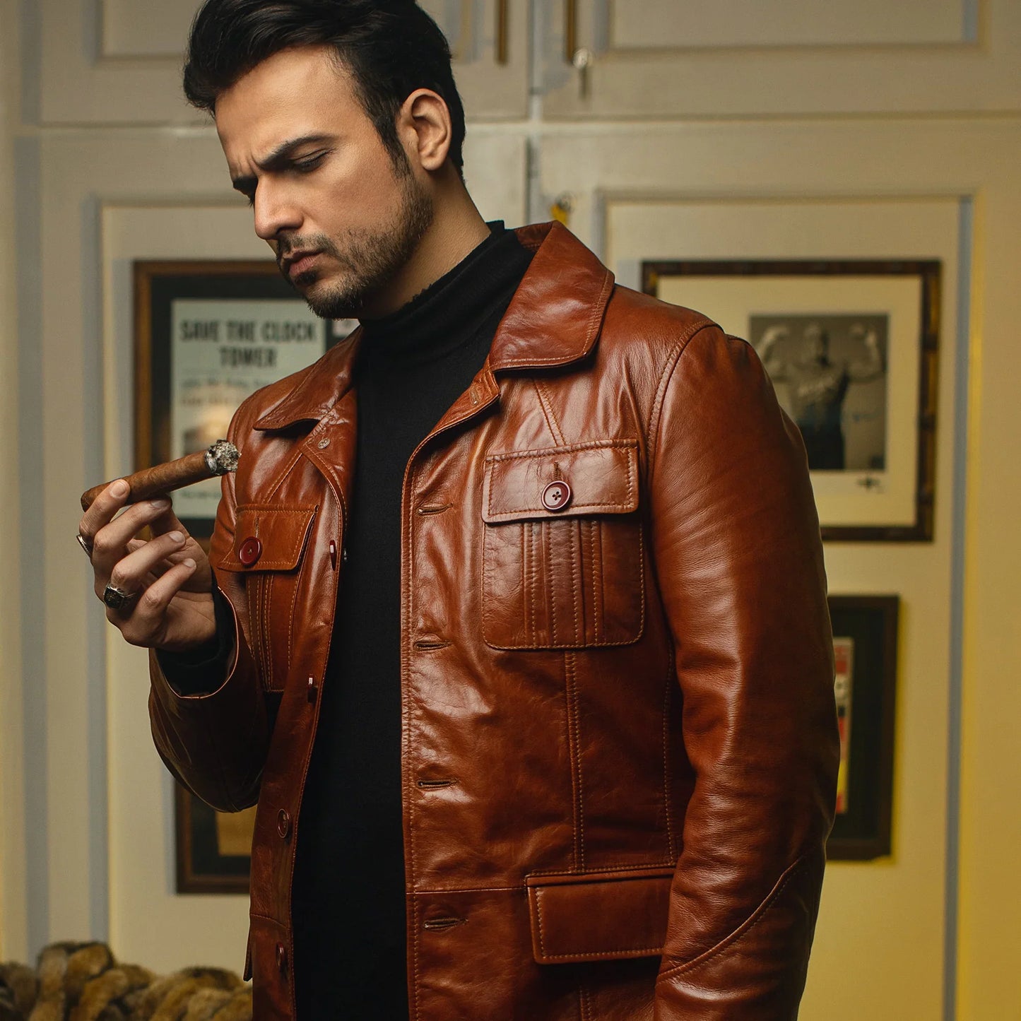 Ace Vintage Leather Coat - Limited Addition