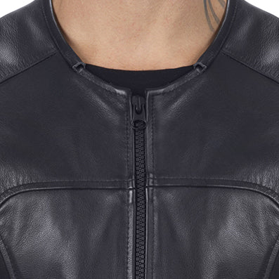 Ace Odin Leather Motorcycle Vest for Men