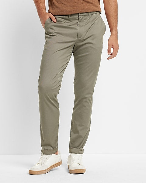 Skinny Hyper Stretch Cotton Chino - Front View - AceCart