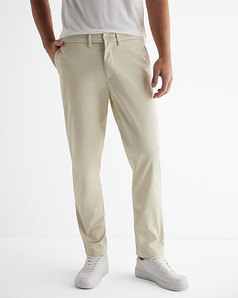 Athletic Slim Hyper Stretch Chino - Front View - AceCart
