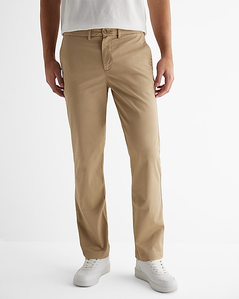 Straight Fit Hyper Stretch Chino - Front View - AceCart