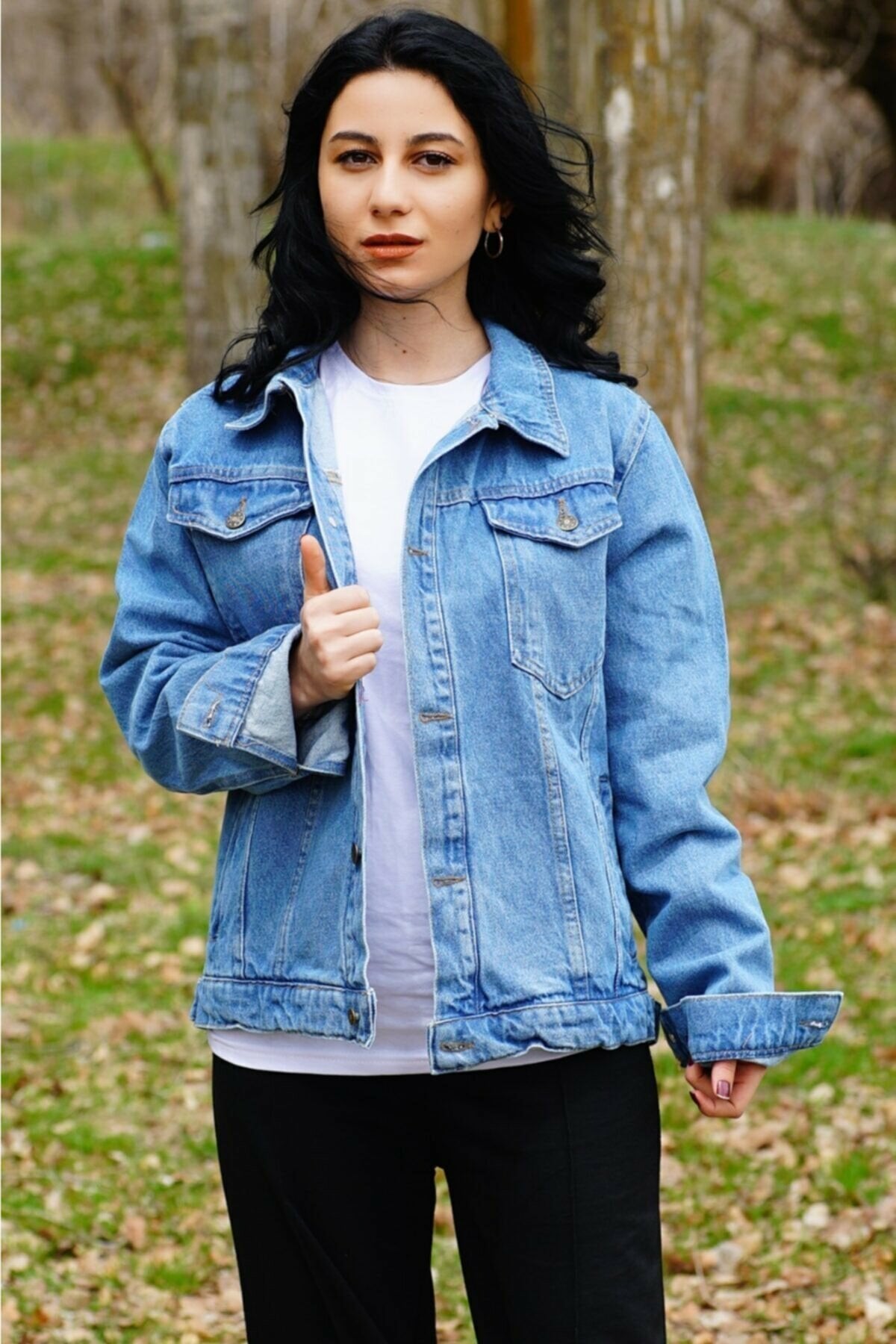 Light Blue Couple Denim Jackets