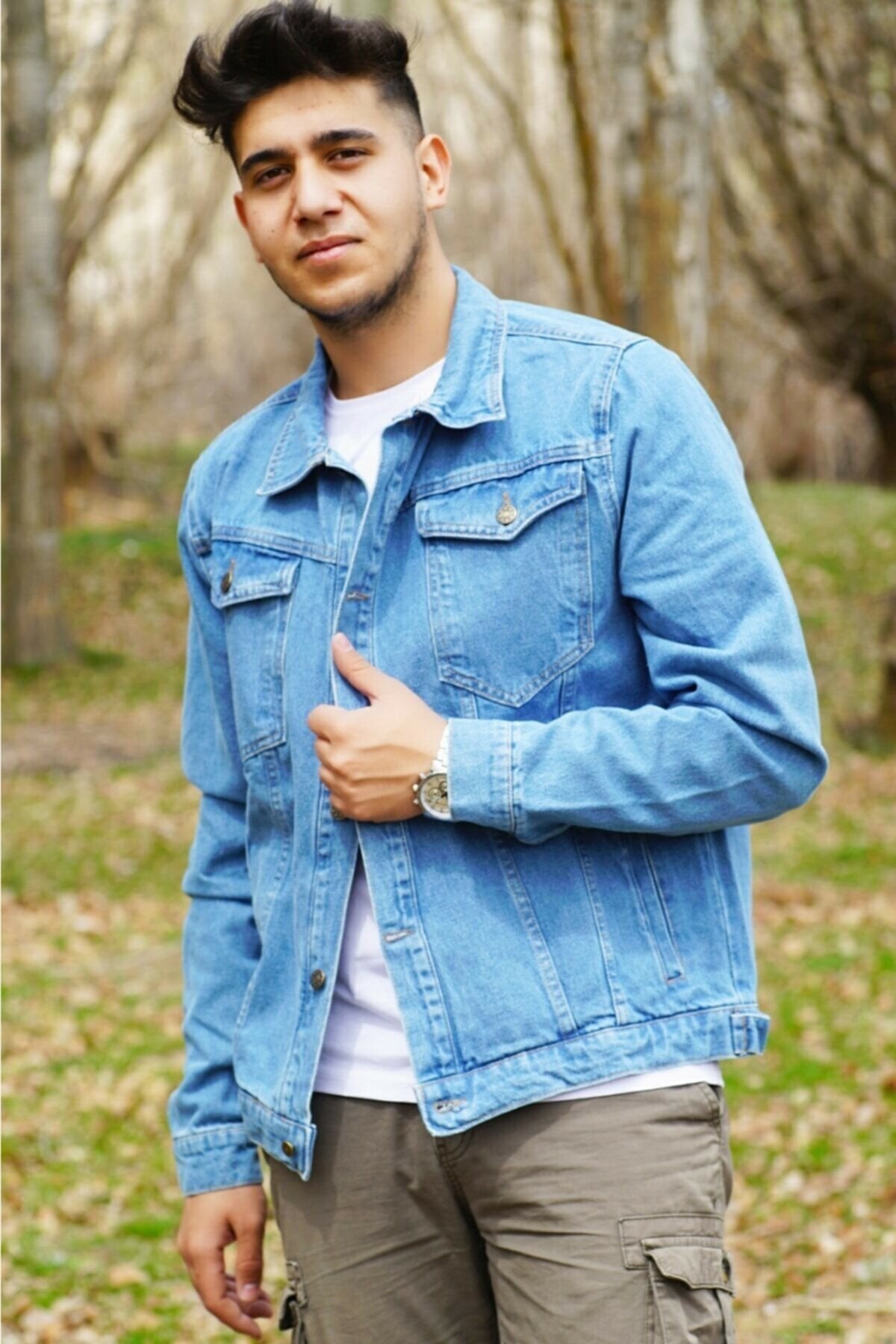 Light Blue Couple Denim Jackets