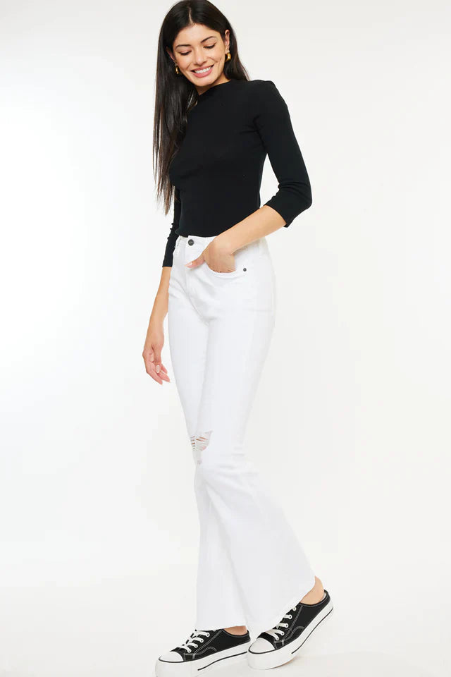 Caret High Rise Bootcut Jeans