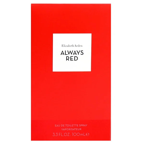 Elizabeth Arden Always Red Eau de Toilette Spray 100ml / 3.3 fl.oz.