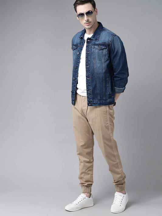 Summer Sale Denim Jacket Dark Blue