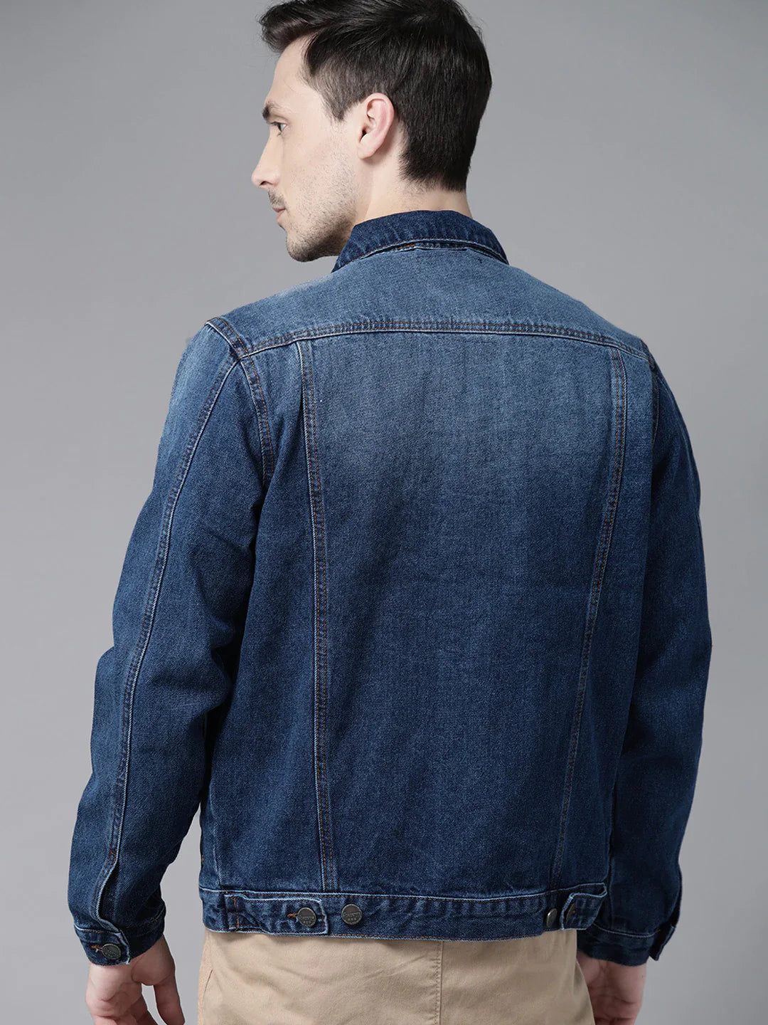 Summer Sale Denim Jacket Dark Blue