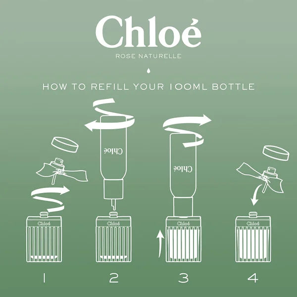 Chloé Rose Naturelle Eau de Parfum Refillable Spray 100ml
