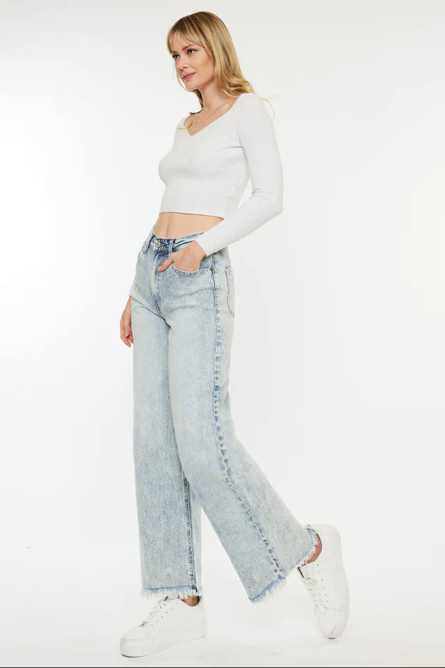 Ramii High Rise Wide Leg Jeans