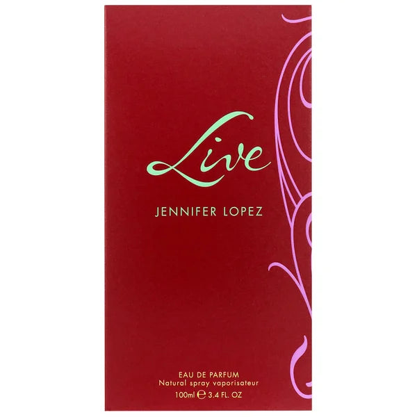 Jennifer Lopez Live Eau de Parfum Spray 100ml