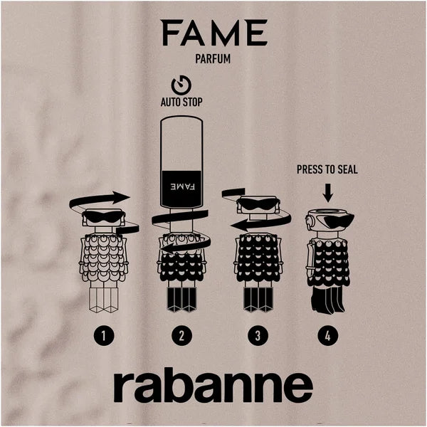 Rabanne Fame Parfum Refill Bottle 200ml