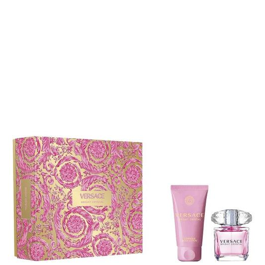 Versace Bright Crystal Eau de Toilette 30ml Gift Set - Front View