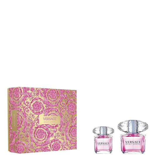 Versace Bright Crystal Eau de Toilette 90ml Gift Set - Front View