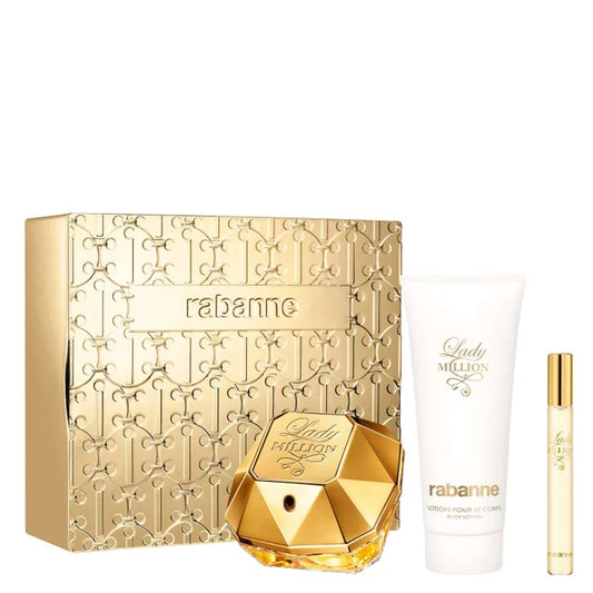Rabanne Lady Million Eau de Parfum 80ml Gift Set - Front View