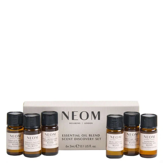 Neom Wellbeing London Gifting & Accessories Essential Oil Blend Scent Discovery Set - Front View