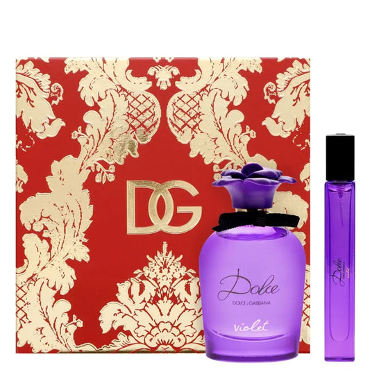 Dolce&Gabbana Dolce Violet Eau de Toilette Spray 75ml Gift Set - Front View