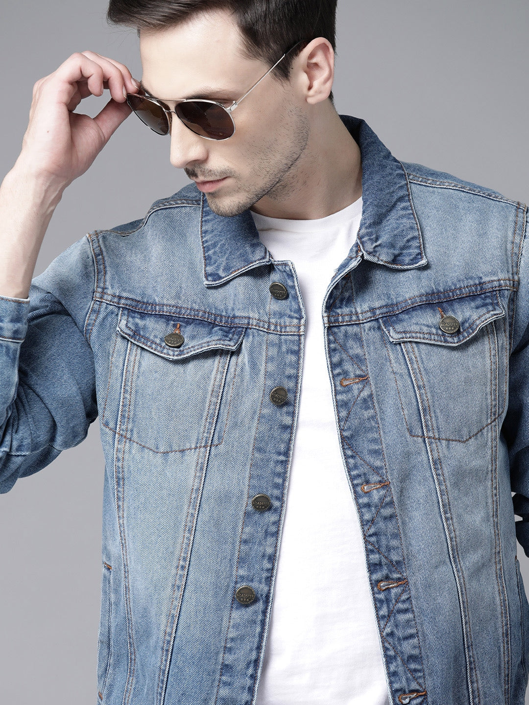 Summer Sale Denim Jacket Light Blue