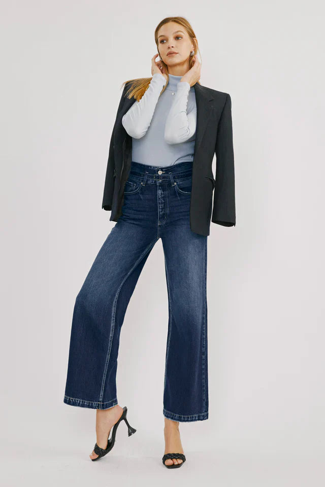Astore High Rise Wide Leg Jeans