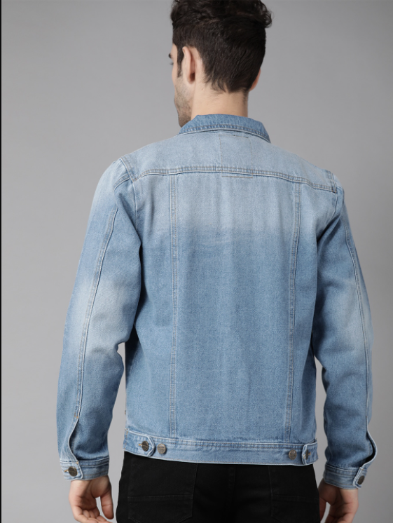 Ace Light Blue Men's Denim Jacket
