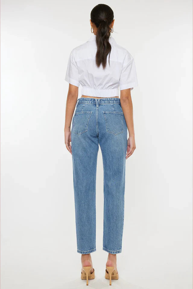Harted High Rise Mom Jeans