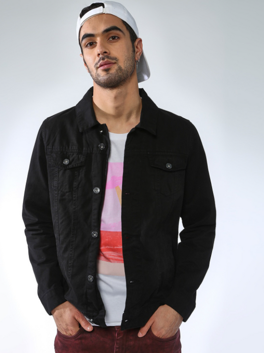 Ace Black Men's Denim Jacket
