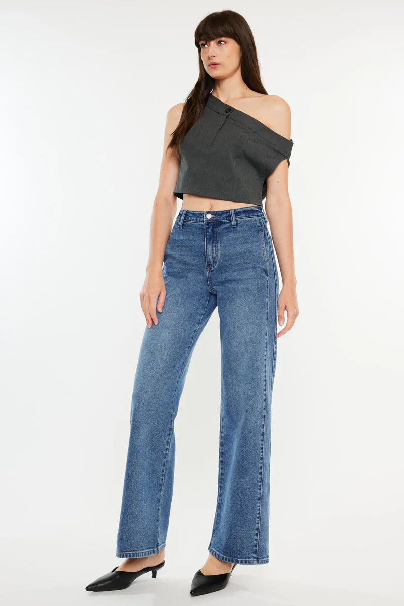 Ace High Rise Dad Jeans