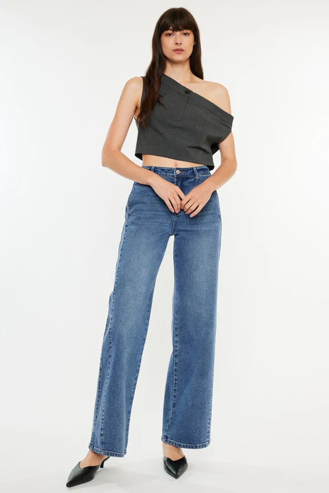 Ace High Rise Dad Jeans
