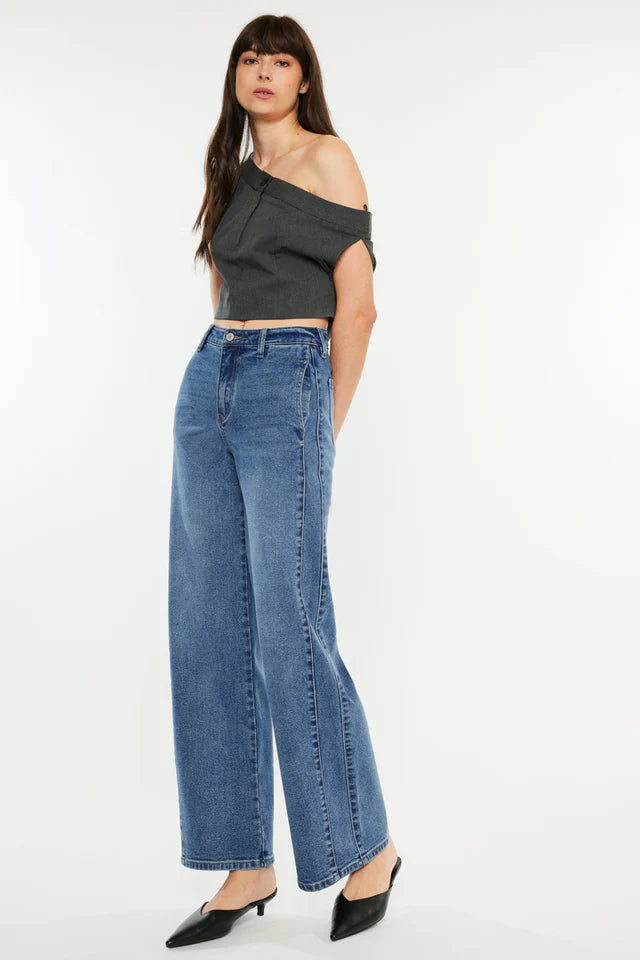 Ace High Rise Dad Jeans