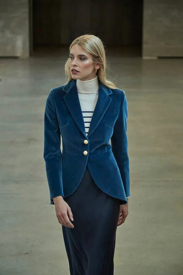 Ace Petroleum Velvet Blazer Pierre
