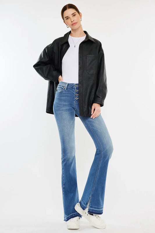 Anni High Rise Flare Jeans - Curvy