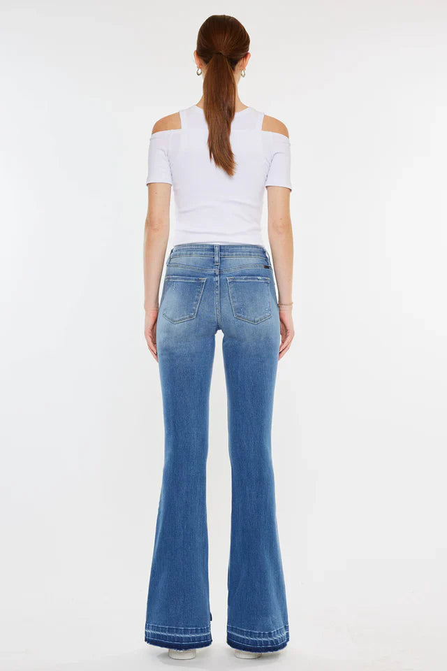 Anni High Rise Flare Jeans - Curvy