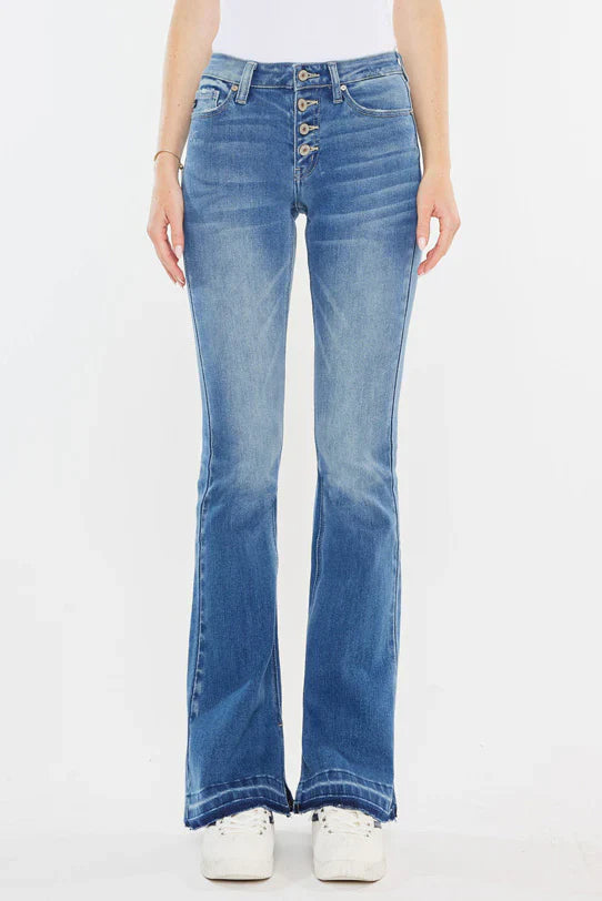 Anni High Rise Flare Jeans - Curvy
