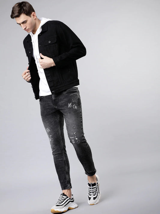 Summer Sale Denim Jacket Black