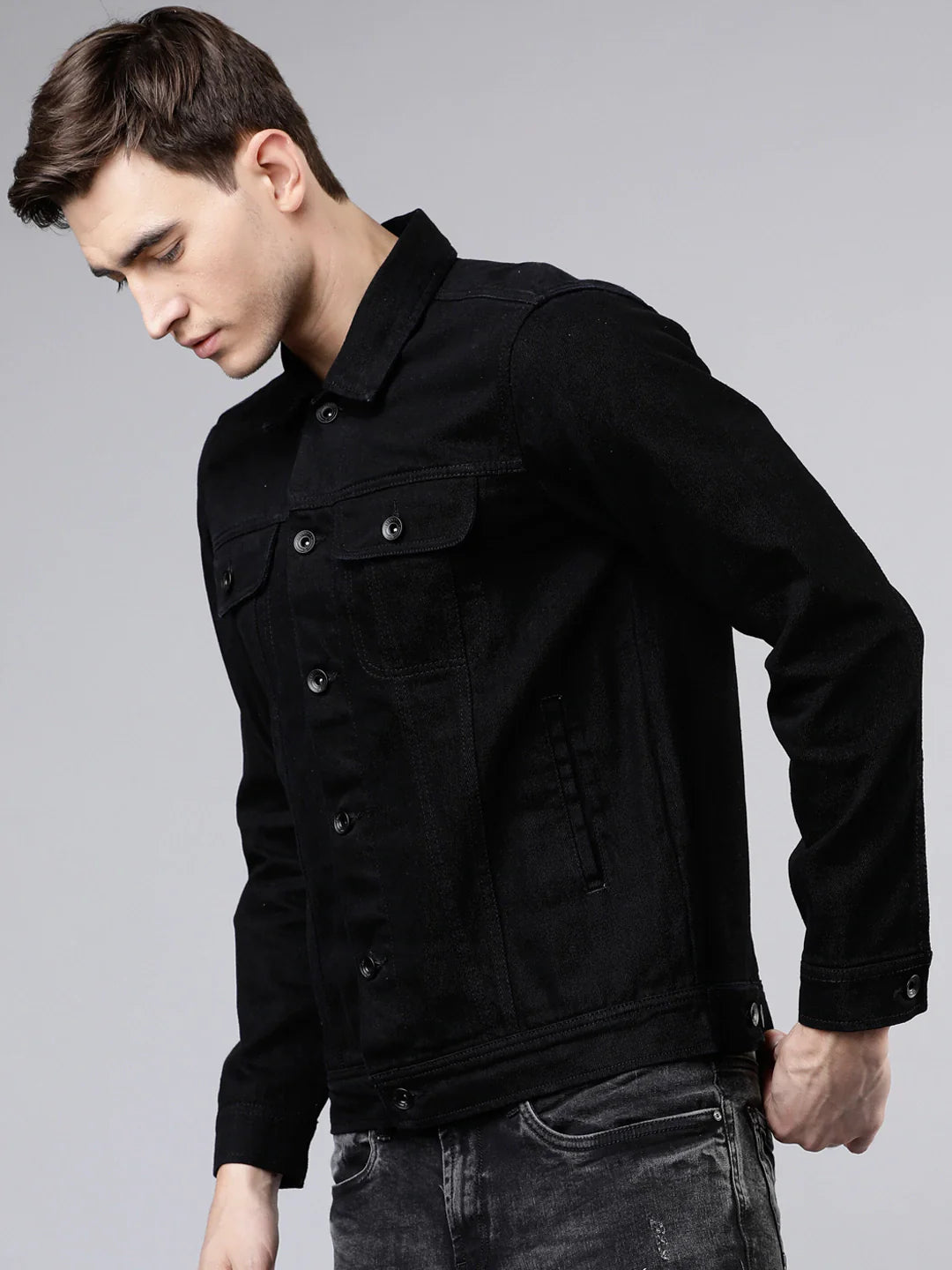 Summer Sale Denim Jacket Black