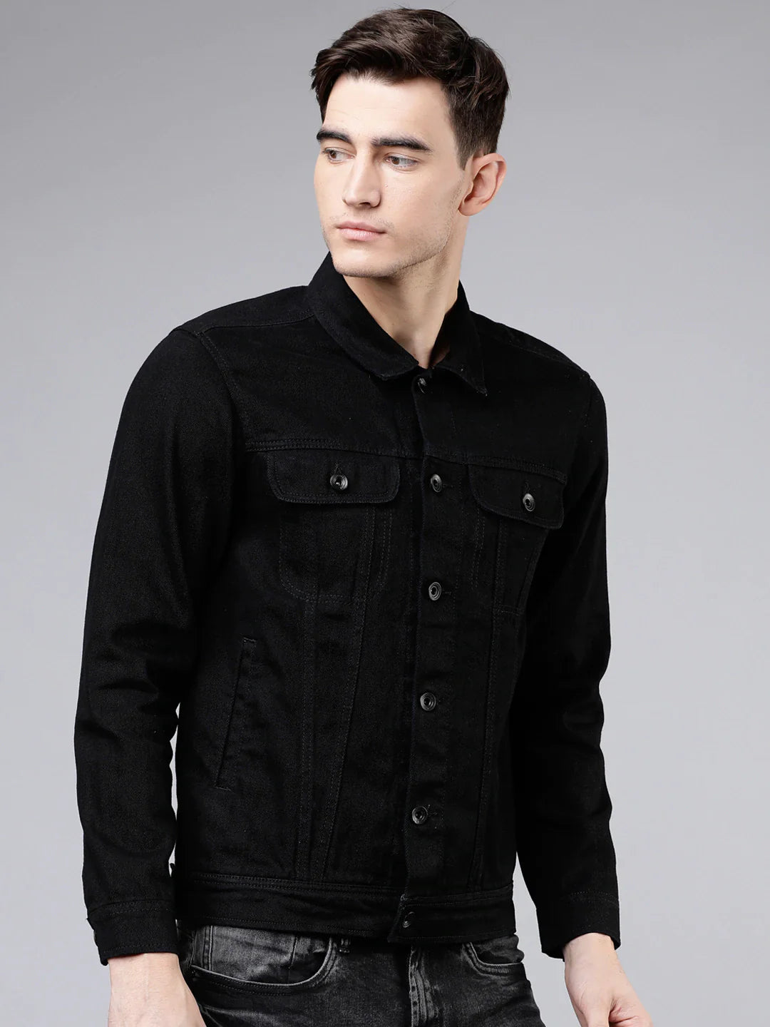 Summer Sale Denim Jacket Black