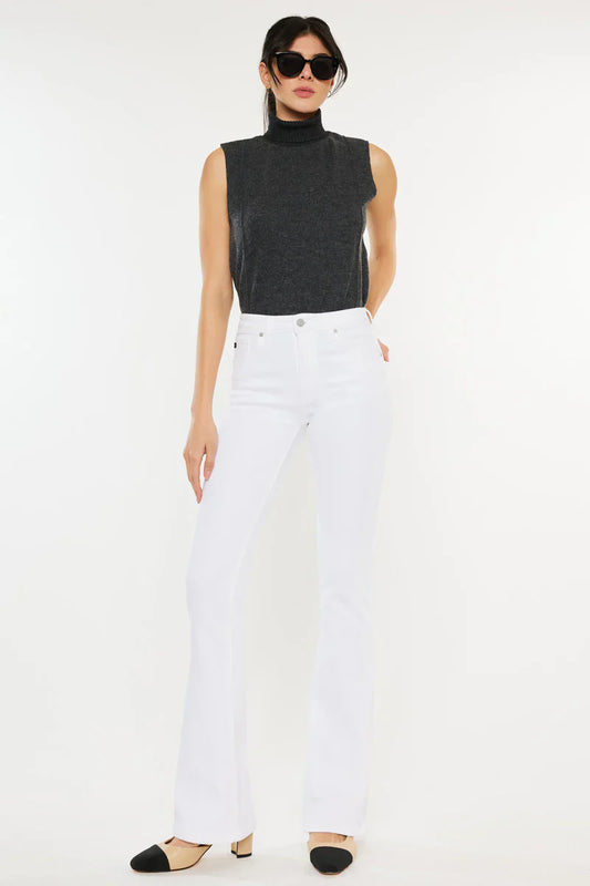 Ace High Rise Flare Jeans (Petite)