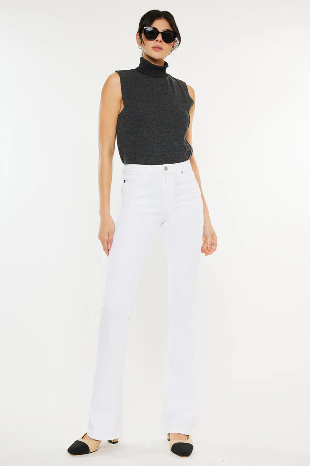 Ace High Rise Flare Jeans (Petite)