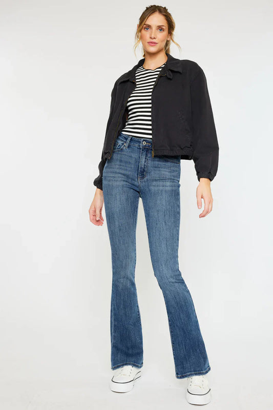 Ace Mid Rise Baby Bootcut Jeans