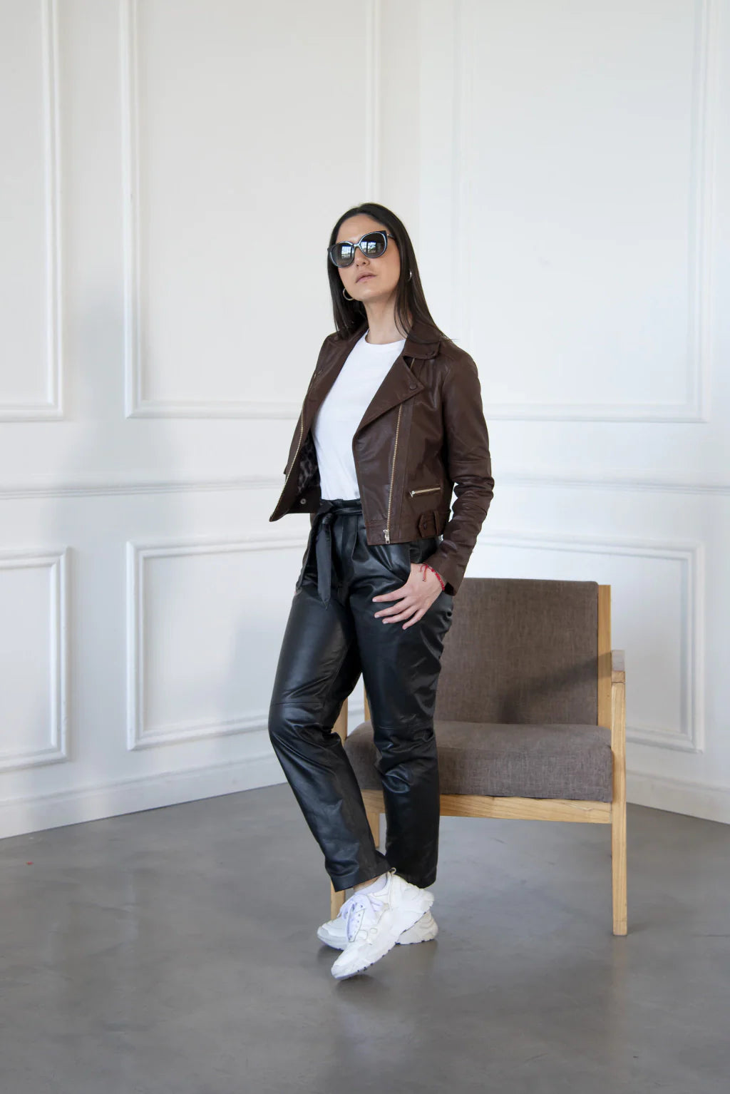 Ironclad Chocolate Brown Biker Jacket
