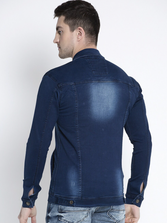 Ace Dark Blue Men's Denim Jacket