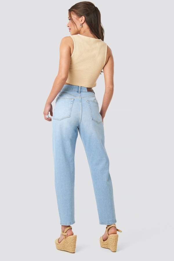 Summer Sale Women Denim Jeans Light Blue